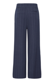 Ichi - Kate Pinelle Long Wide Pants dark blue