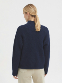 Nice Things - Turtle Neck Sweater Navy