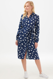 Sugarhill - Reva Ikat Animal shirt dress