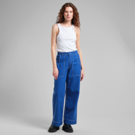 Dedicated - Vara Worker Pants Canvas Surf Blue