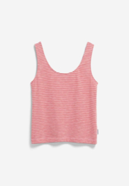Armedangels - Minaami Lita Top oatmilk/coral