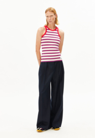 Armedangels - Kanitaa Stripe Top red/blue
