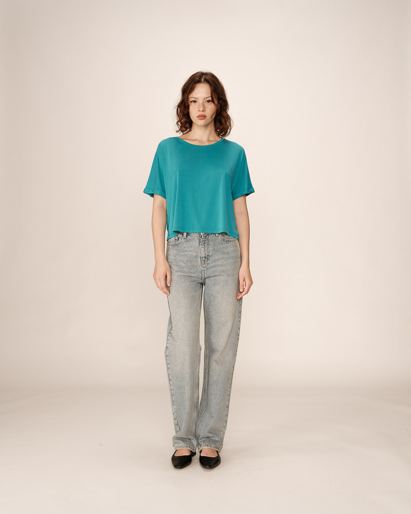 Grace & Mila - Parma Top Aqua