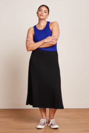 King Louie - Juno Midi Skirt Black
