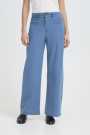 Ichi - Kate Denim Pants Medium Blue