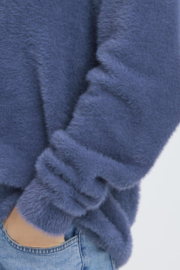 Ichi - Brula Cardigan Navy Peony