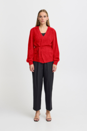 Ichi - Kamara Cardigan 12 Red