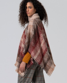 Surkana - Chequered Poncho