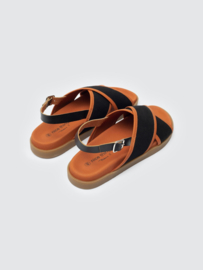 Nice Things - Cotton Sandals black