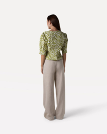 Another Label - Dolly Shirt Abstract Green