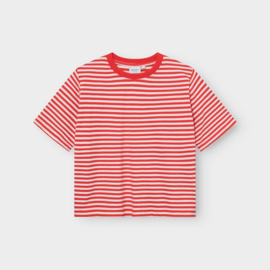Dedicated - T-Shirt Vadstena Stripes Red