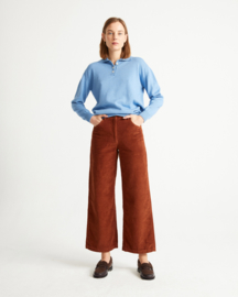 Thinking Mu - Clay Red Corduroy Pants