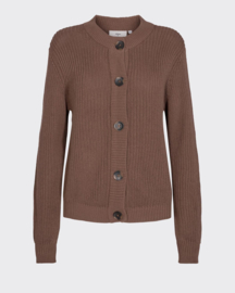 Minimum - Affie Cardigan chocolate fudge