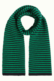 King Louie - Small Stripe Scarf meadow green