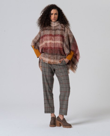 Surkana - Chequered Poncho