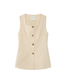 Grace & Mila - Vic Linen Vest