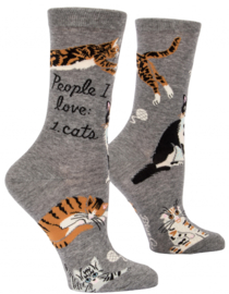 Women's Socks -  People I love : Cats