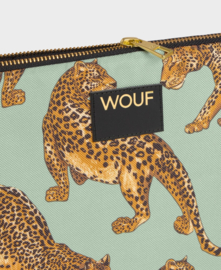 Wouf - Emerald Leopard Laptop Sleeve 13" & 14"