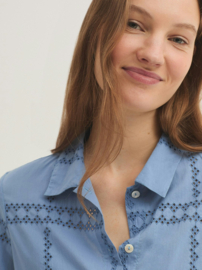 Nice Things - Swiss Embroidered Blouse