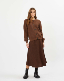 Minimum - Affie Cardigan chocolate fudge