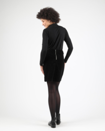 Wemoto - Black Corduroy Skirt