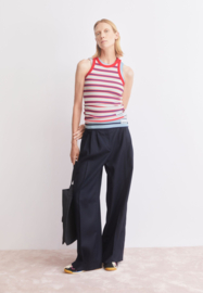 Armedangels - Kanitaa Stripe Top red/blue