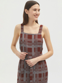 Nice Things - Dot Ribbon Print Dress
