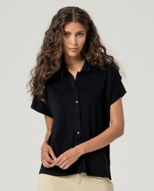 Surkana - Bamboo Shirt Top Black
