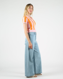 Wemoto - Mila Cardigan Peach/Pink