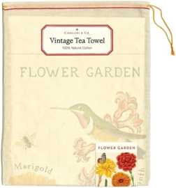 Cavallini - Kitchen Towel Flower Garden
