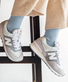 Dilly Socks - Ribbed uni Socks Baby Blue