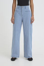 Ichi - Kate denim Pants Light Blue