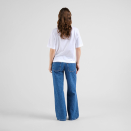 Dedicated - Berlin Flare Jeans mid blue