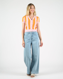 Wemoto - Mila Cardigan Peach/Pink