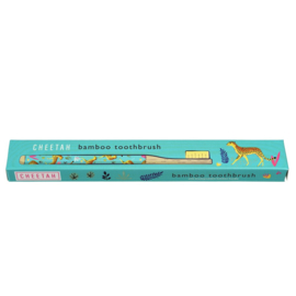 Cheetah Bamboo Toothbrush