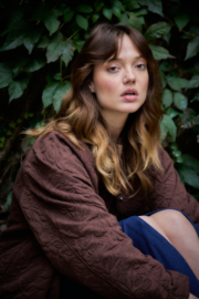 Ichi - Kate Quilted Jacket Chicory Coffee