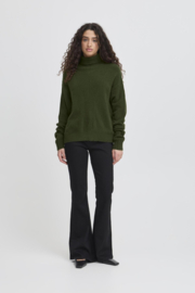 Ichi - Dasila Sweater 3 Rifle Green