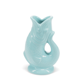 Fish Vase Aqua Blue
