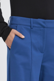 Ichi - Kate Sus Office Wide Pants Navy Peony