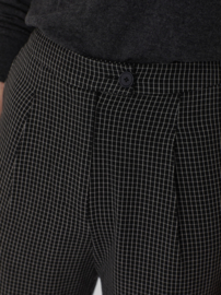 Nice Things - Black checked trousers