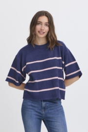 Ichi - Dasila Knit Top Patriot Blue