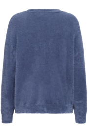 Ichi - Brula Cardigan Navy Peony