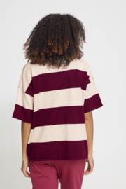 Ichi - Luls Loose Top Wide Stripe