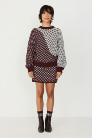 SKFK - Iluna Sweater Burgundy