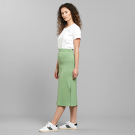 Dedicated - Rib Skirt Kvarnvik Sea Green