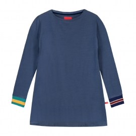 Tricotjurk blauw