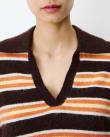 Grace & Mila - Aizen Polo Sweater Chocolat