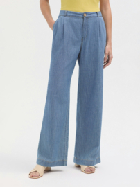 Nice Things - Pleated Denim Pants