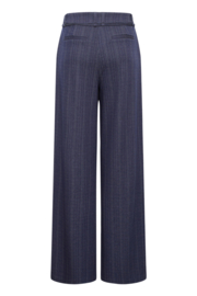 Ichi - Kate Pinelle Long Wide Pants dark blue