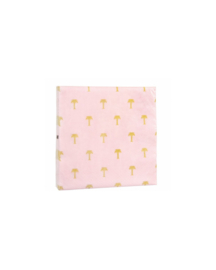 &Klevering - Napkins Golden Palm Tree